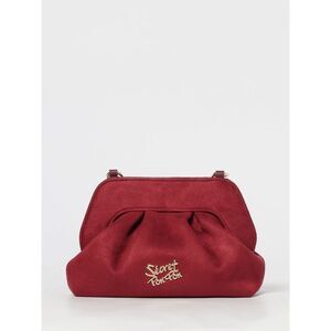Secret Pon-Pon Mini Bag Woman Burgundy